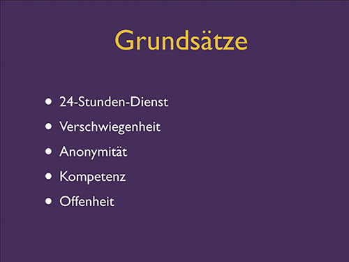 Unsere Grundsätze